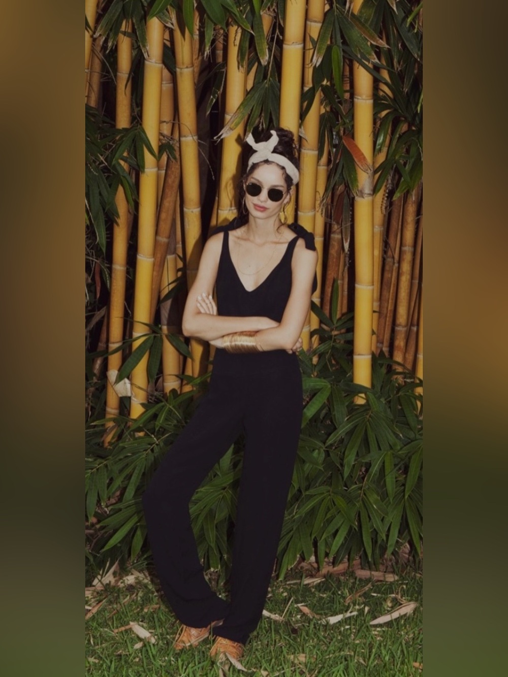 🆕 FL&L Midnight Tide Jumpsuit Size Medium
